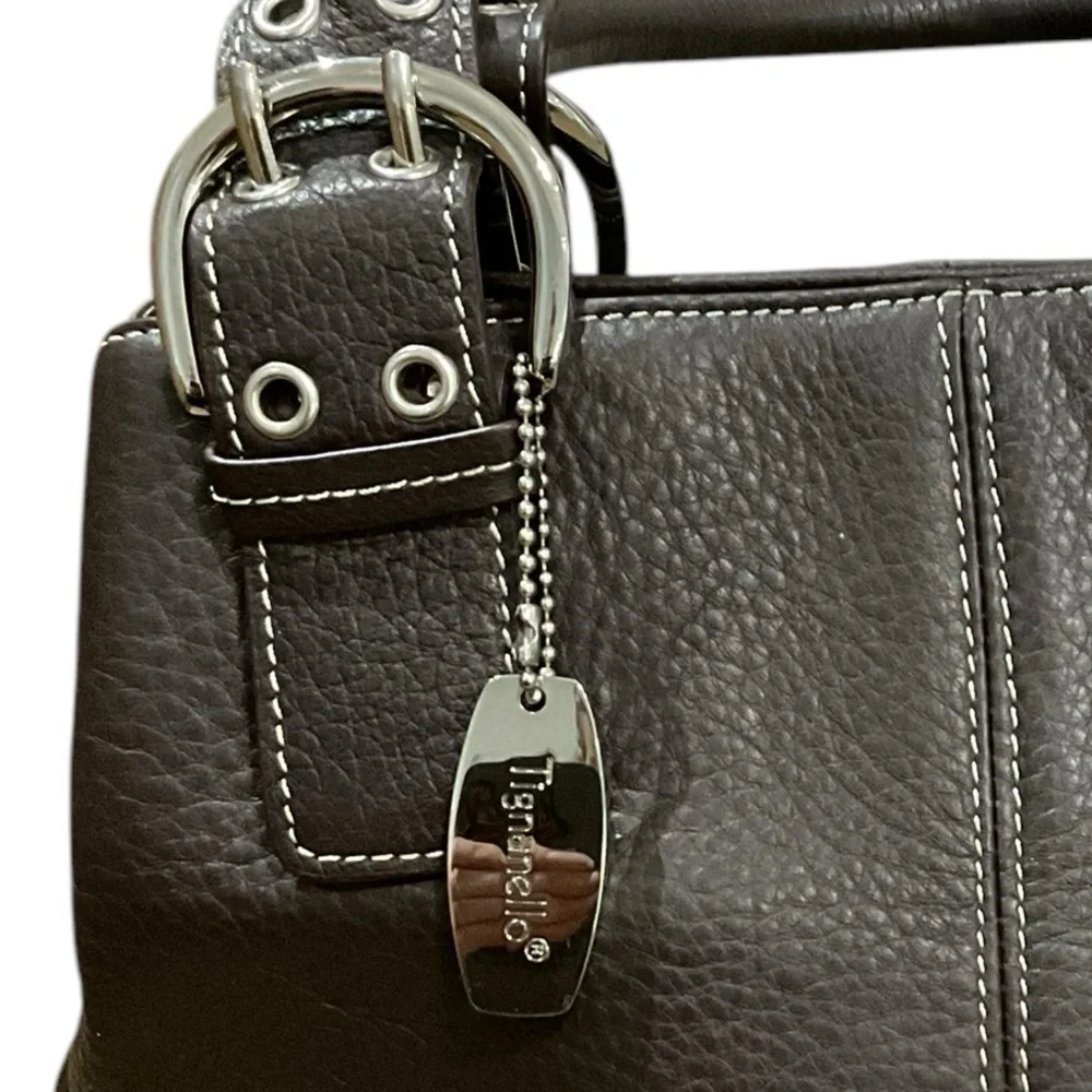 Tignanello Brown Leather Handbag